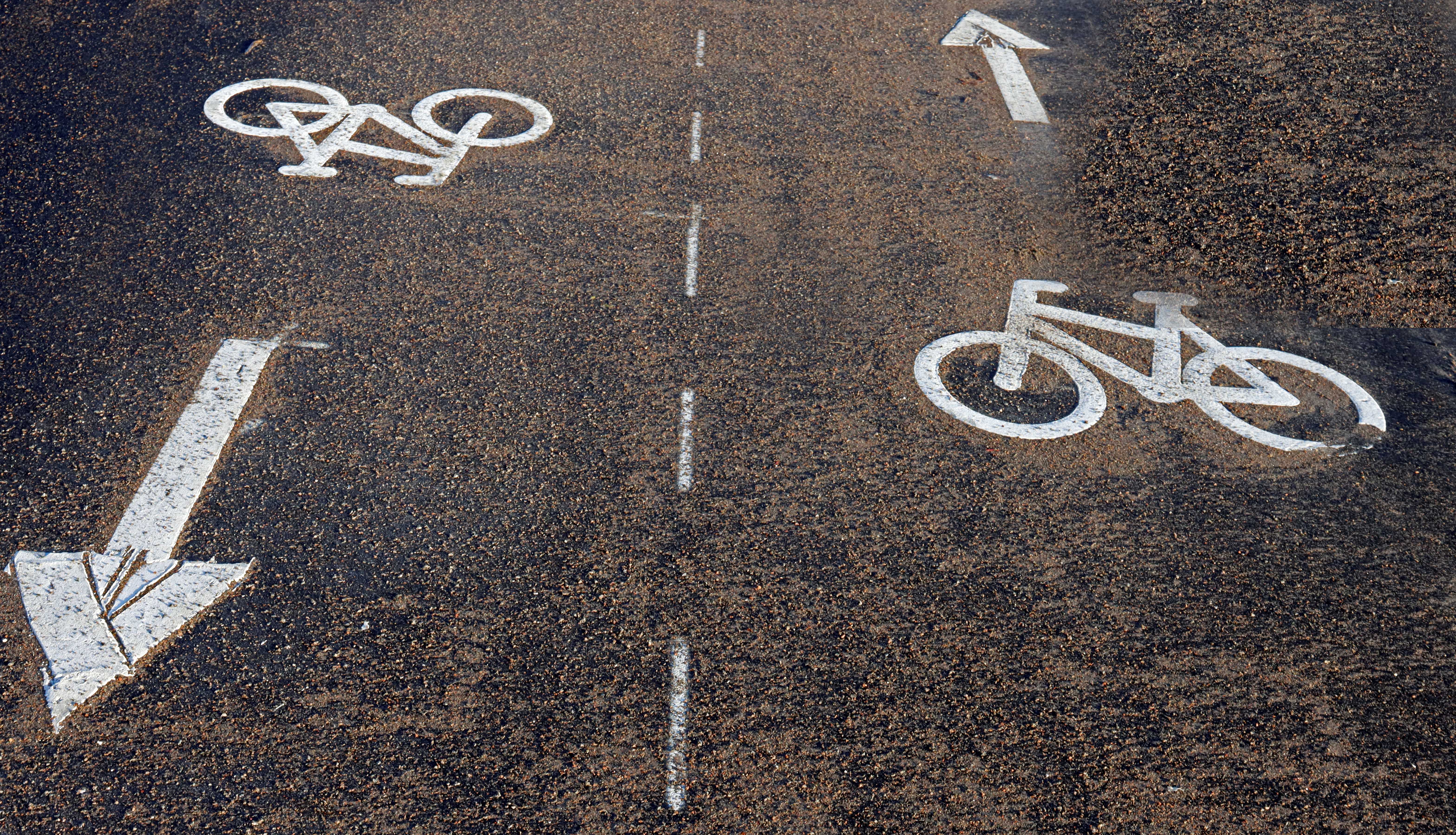 Bilde av sykkelvei