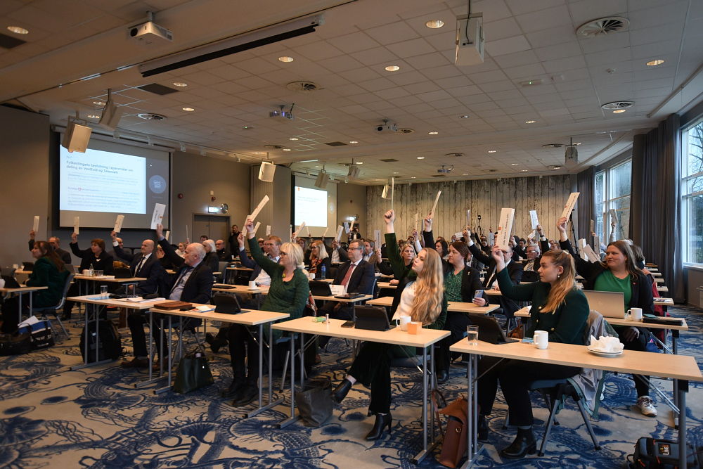 Avstemning ved håndsopprekning