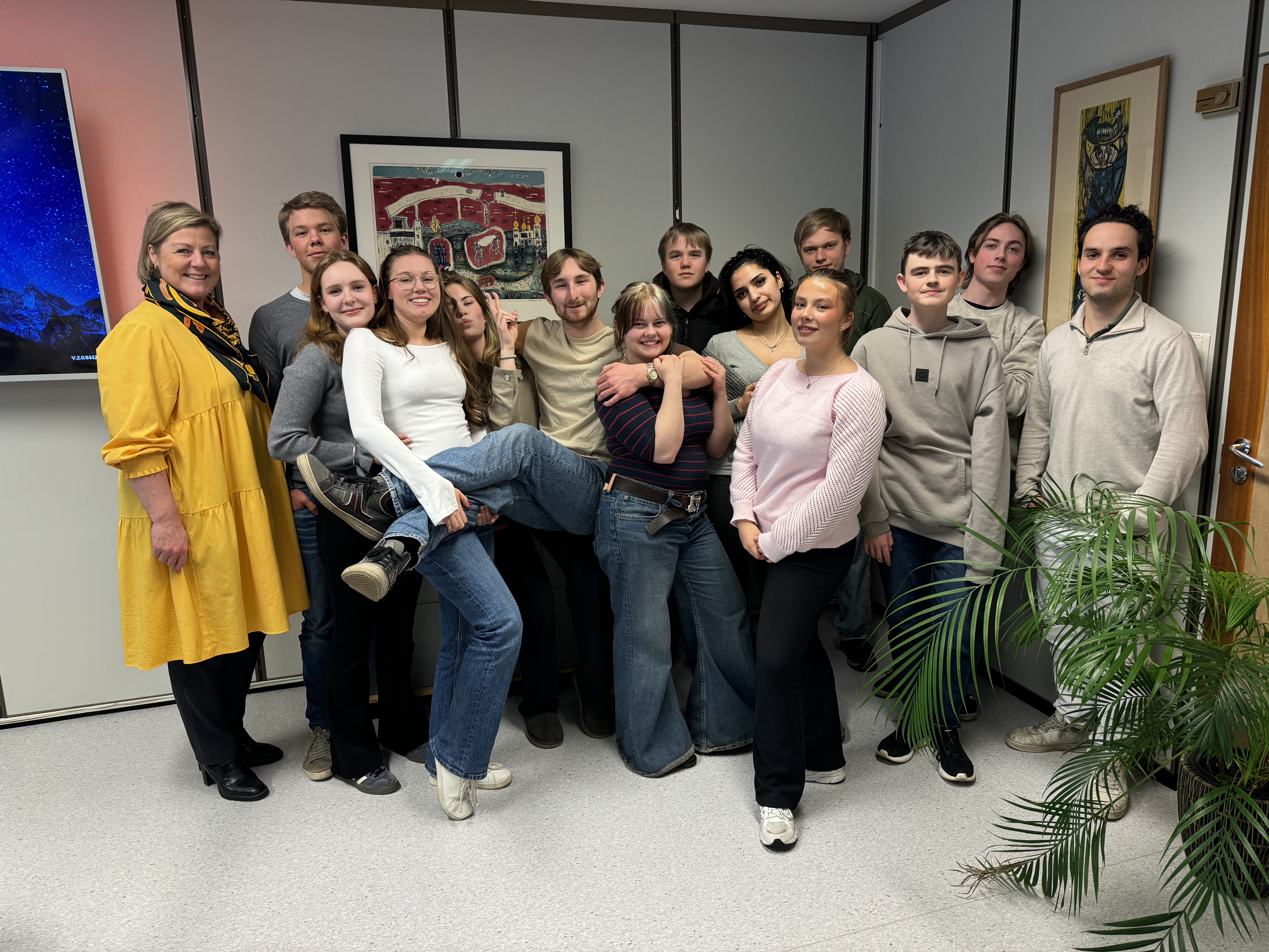 Bilde av elevrådsstyret