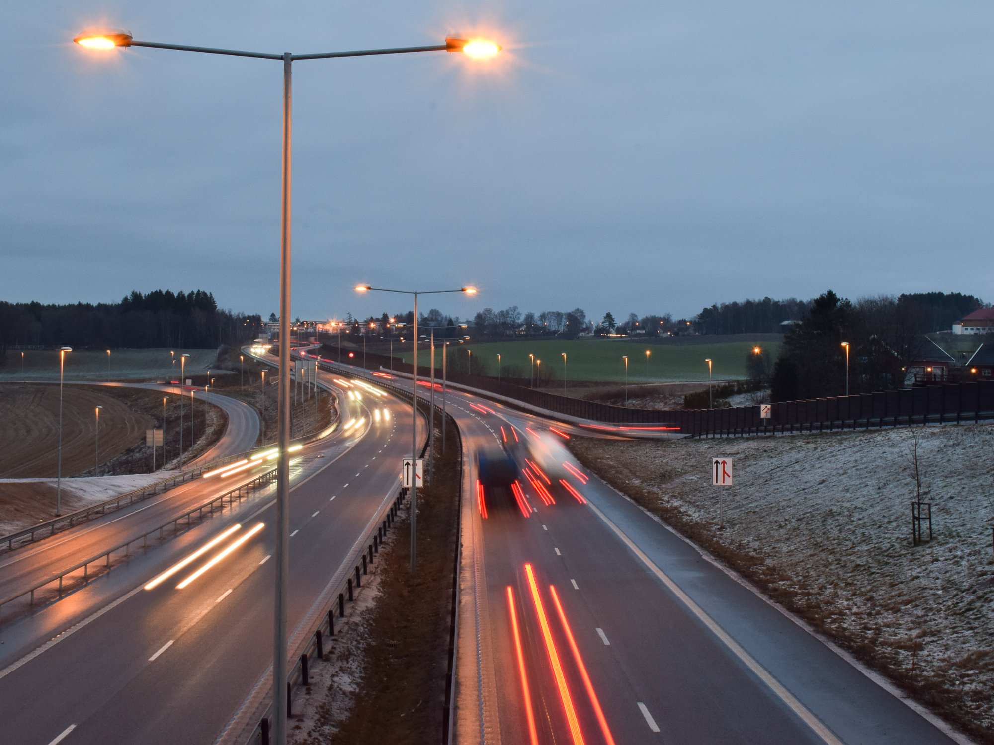 Utsikt E18 ved Natvall