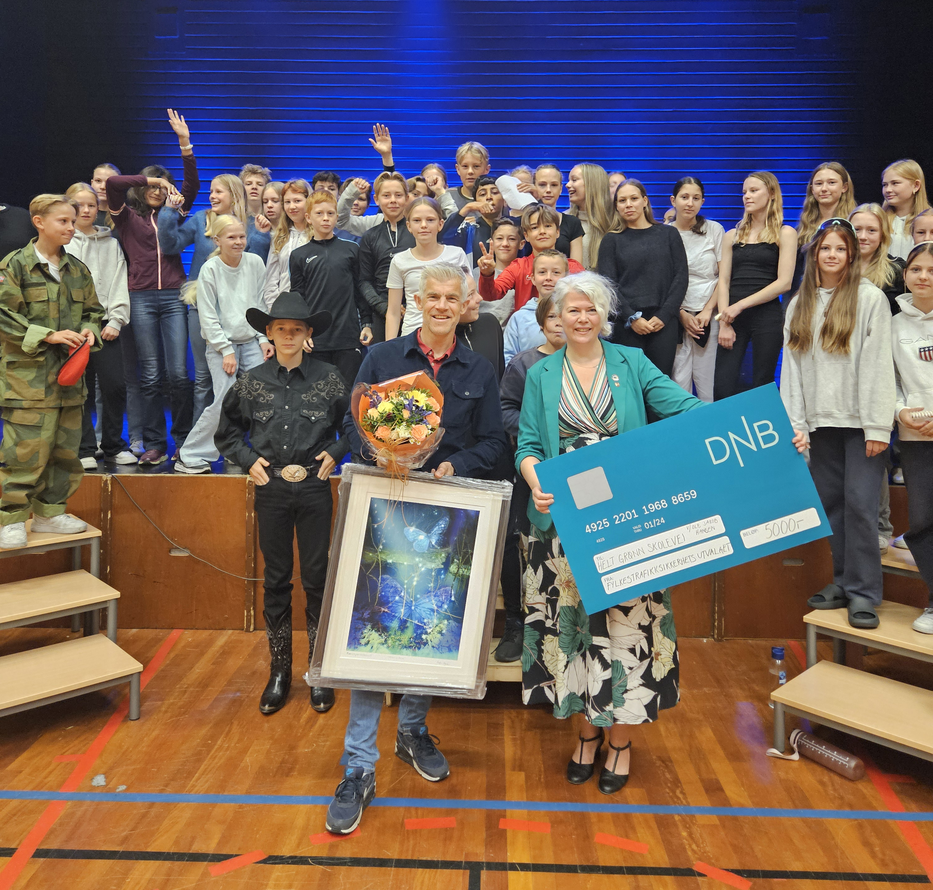 Bilde av vinneren av trafikksikkerhetsprisen 2023