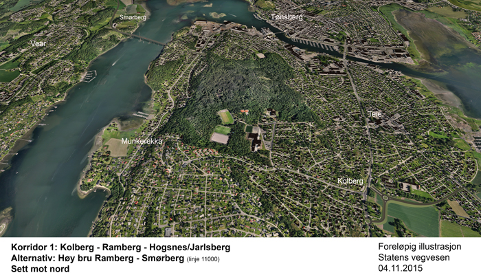 Alternativ til fastlandsforbindelse Korridor 1