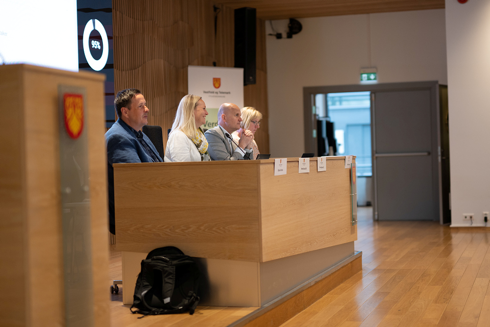 Panelet fra hovedutvalg Vestfold.