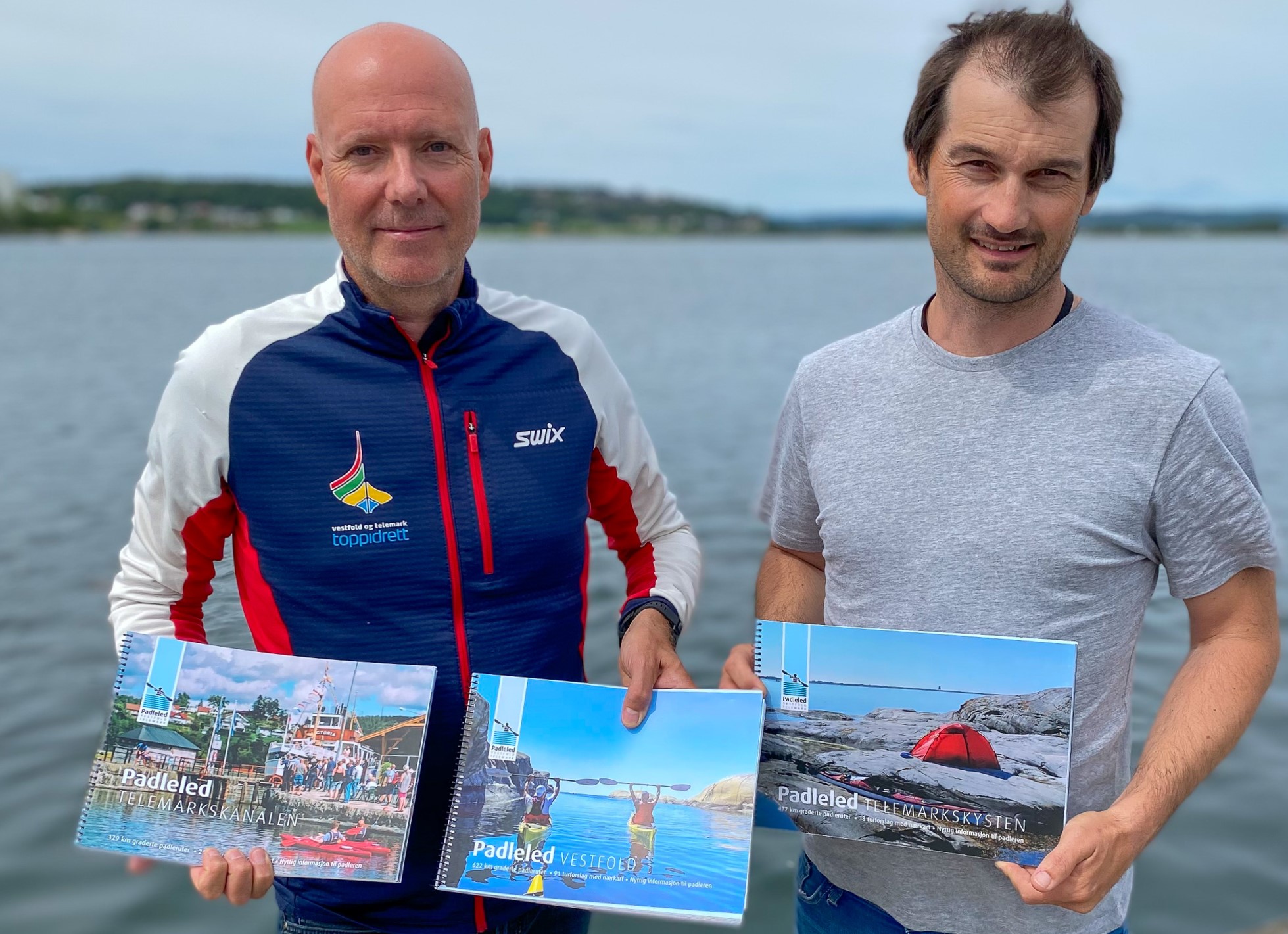 Prosjektledere for Padleled - Bård Andresen og Kristian Ingdal