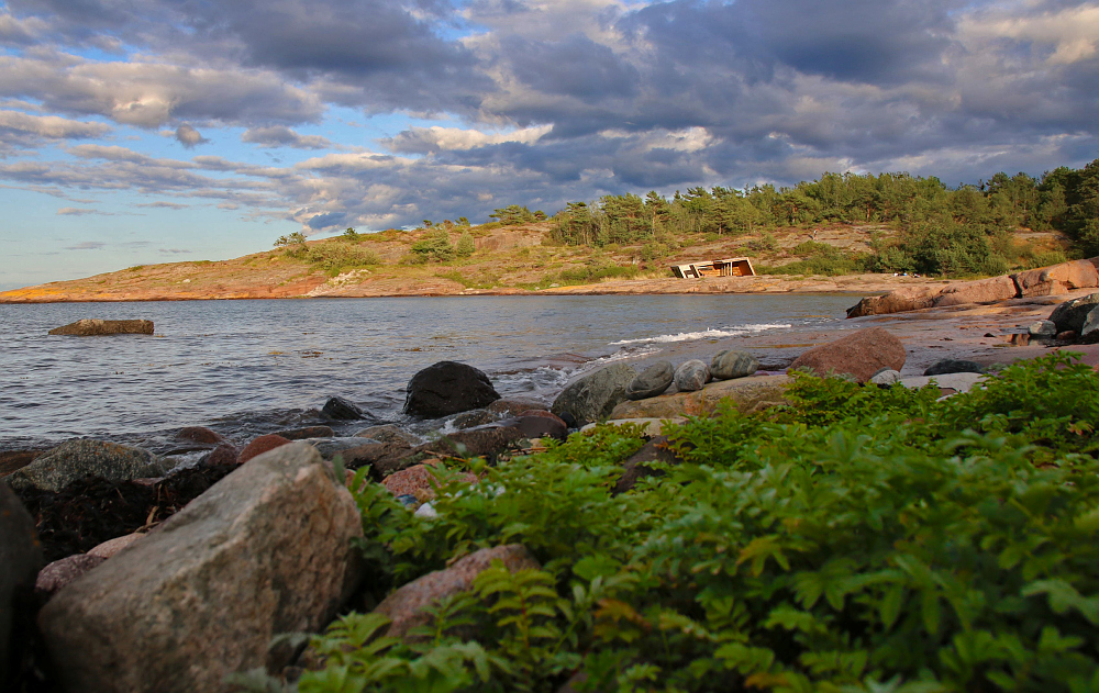 Fra padleleden på Østre Bolærne