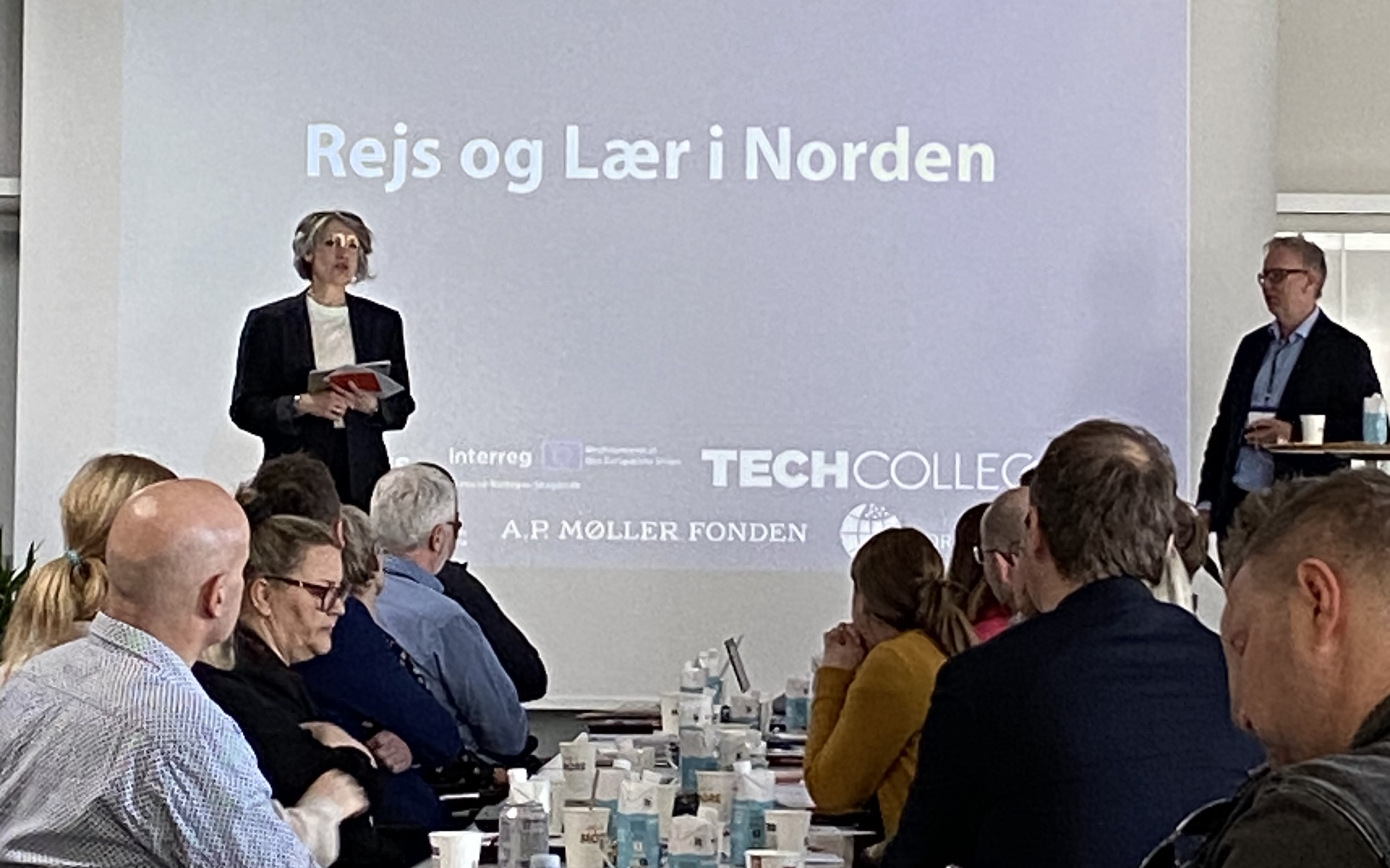 Illustrasjonsbilde fra foredrag under konferansen.