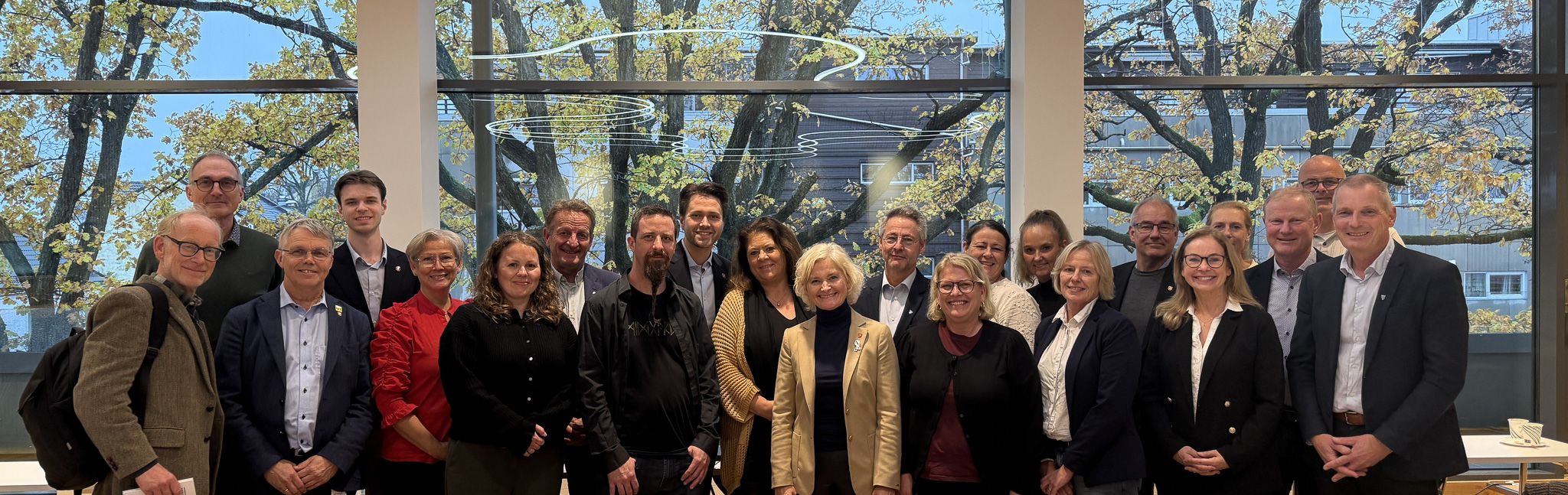 Gruppebilde av politikere