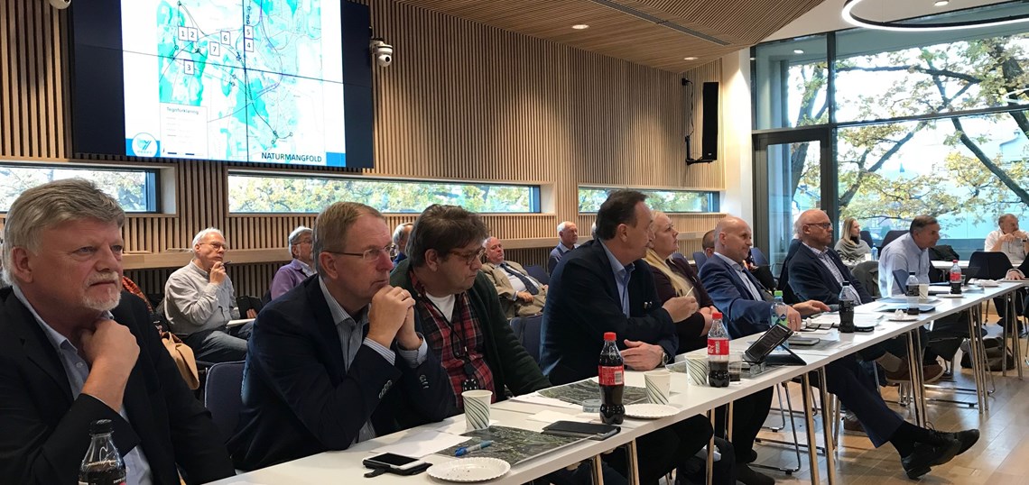 Politikere i møte i Overordnet styringsgruppe for Bypakke Tønsberg-regionen