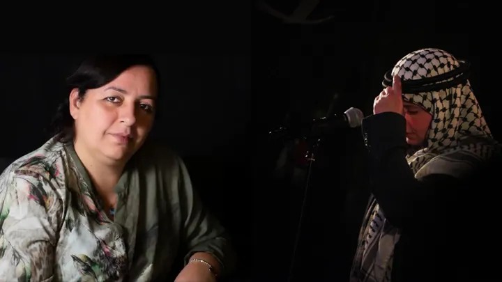 Portrett av Somaya og Wesam