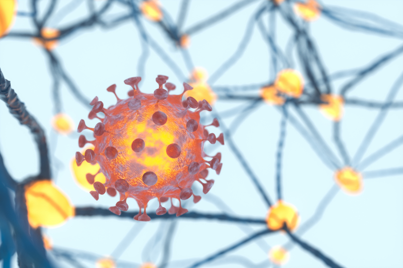 Illustrasjonsbilde av koronavirus