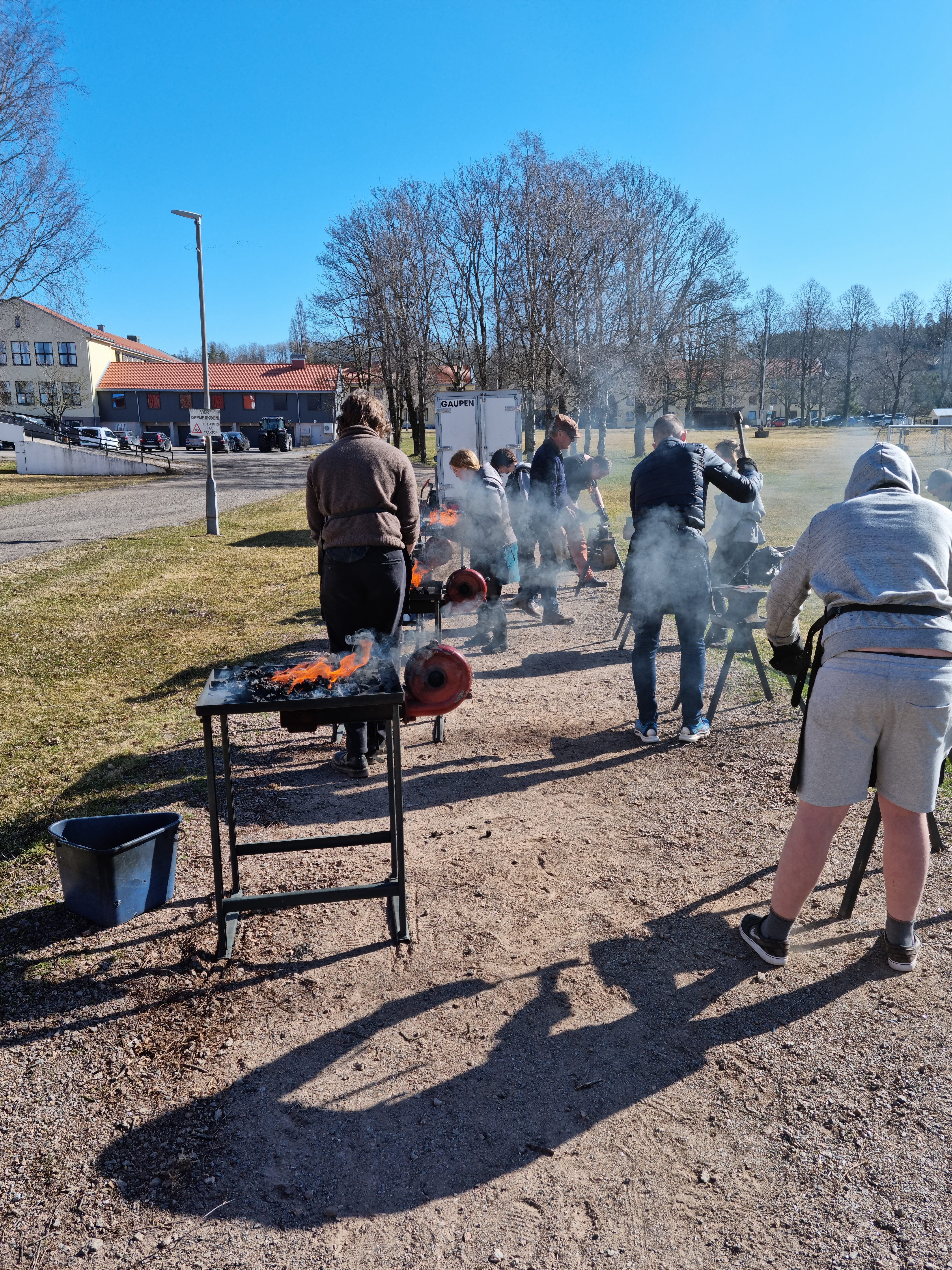 DKS - smeden på besøk